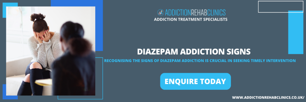 Diazepam Addiction Signs